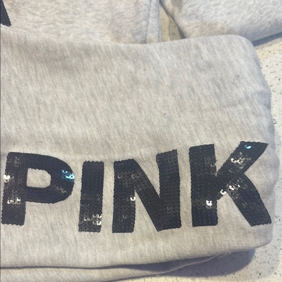 LOVE PINK ORIGINALS - HODDIE & SWEATPANTS SET - GLITTER -BLING & SEQUINS - Picture 8 of 14